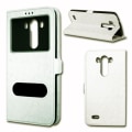 Miniatyrbillede 1 af 3: Hvidt Folio Cover Cover til LG K10 By Ph26®