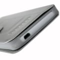 Miniatyrbild 4 av 4: Super Pack Cover för Oppo Reno Z SD710 Extra Slim 2 Eco-läderfönster + 2 högtransparens skyddsglasögon SILVER