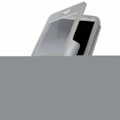 Miniatyrbild 1 av 4: Housse Etui Folio - PH26® - Doogee Ibiza F2 - PU-läder - Silver - Mjuk Pengar