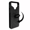 Miniatyrbillede 3 af 4: Alcatel Pop 4+ PACK Sort rhinsten bagside med ring + 2 hærdede glas MAKSIMAL hårdhed