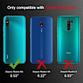 Miniatyrbild 3 av 4: 3 delar härdat glas för Xiaomi Redmi 9A, hårt transparent [9H hårdhet] [bubbelfritt] skärmskydd för Xiaomi Redmi 9A
