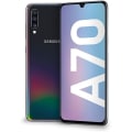 Miniatyrbild 4 av 4: Coque Extra Slim - SVART - Samsung Galaxy A70 - Syntetiskt läder - Semihård - Magnetisk Svart
