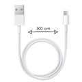 Miniatyrbild 1 av 4: Micro USB-kabel för Doogee Y8C USB-kabel 3 meter Snabbladdning - Snabbladdning-synkroniseringskabel Dataöverföring
