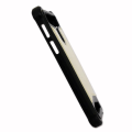 Miniatyrbillede 3 af 4: Bagcover til Wiko Y81 læderkonturer i silikonegel Anti-shock cover [tillader trådløs opladning] - Guld guld Gul
