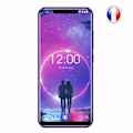 Miniatyrbild 2 av 4: Super Pack Stötsäker Röd Bumper Case för Oukitel C12 med 2 härdade glasögon för MAXIMALt hårdhetsskydd
