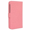Pikkukuva 3 / 4: Etui kansi folio - ROOSA - Vivo Y93 Lite - Tekonahka - Magneettisuljin - Lompakko ROSA