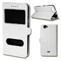 Miniatyrbild 1 av 4: Etui Housse Folio - PH26® - LOGICOM L-EMENT 501 - Syntetiskt läder - Flexibelt - Magnetiskt Vit