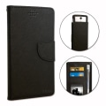 Miniatyrbild 1 av 4: Housse folio - PH26® - Honor 8 Smart - Strukturerad konstläder - Svart - Universell Svart