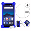 Miniatyrbild 1 av 4: Coque bumper - Logicom - Le Moov 2 - Stötsäker - Silikon - Ergonomisk Blå
