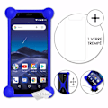 Miniatyrbillede 1 af 4: Coque bumper - Logicom - Le Moov 2 - Stødabsorberende - Silikone - Ergonomisk Blå