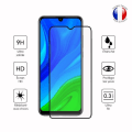 Miniatyrbillede 3 af 4: Pakke 3 FULD beskyttelsesfilm til Huawei Psmart 2020 i ultra-resistent hærdet glas (maksimal hårdhed) Vit