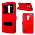 Miniatyrbillede 1 af 4: Red Folio Case Cover til LG G3 S / G3 MINI By Ph26®
