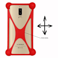 Pikkukuva 2 / 4: Coque Bumper - V-Mobile - S9 (2019) - Punainen - Iskunkestävä - Pehmeä Silikoni Röd
