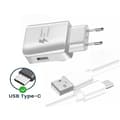 Miniatyrbillede 2 af 4: Lader - Oppo - A96 - Ultra-powerful 3A - USB-Type C kabel - Hurtigoplader Vit