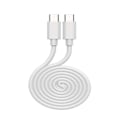 Pikkukuva 1 / 4: 1M USB C 60W/3.1A PD–USB C -kaapeli, joka on yhteensopiva Vivo Y19s Ultra Fast Sync - ja -siirtojohdon kanssa