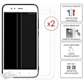 Miniatyrbillede 1 af 4: Pakke 2 skærmbeskyttere til Realme 7i i ultra-resistent hærdet glas (maksimal hårdhed) Vit
