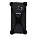 Miniatyrbillede 3 af 4: Samsung Galaxy Amp Prime 2 sort stødsikker kofanger i kvalitets silikone fra PH26®