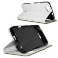 Pikkukuva 2 / 4: Etui Housse Folio - PH26® - LOGICOM L-EMENT 501 - Keinokuitu - Pehmeä - Magneettikiinnitys Vit