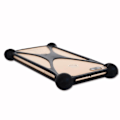 Miniatyrbild 3 av 4: Stötsäker Bumper Case för General Mobile GM 10 Quality Super Silicon Bumper för General Mobile GM 10 - SVART Svart