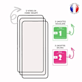 Miniatyrbillede 4 af 4: Pakke 3 FULD beskyttelsesfilm til Xiaomi MI 11 Lite i ultra-resistent hærdet glas (maksimal hårdhed) Vit