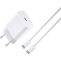 Miniatyrbild 1 av 6: Pack Laddare + Kabel för Motorola Edge 50 Pro Snabbladdare Ultrakraftig och snabb NY GENERATION 3A med USB-Typ C-KABEL