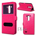Pikkukuva 1 / 2: Vaaleanpunainen foliokuorikotelo LG G4 STYLUS by PH26® -puhelimelle