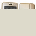 Miniatyrbillede 4 af 4: HTC Desire 626 (USA) Kvalitet Gold Folio Cover Cover fra Ph26®