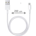 Miniatyrbild 1 av 4: 2 meter mikro-USB-kabel för Duoduogo J3 snabbladdning-dataöverföring Vit