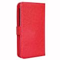 Miniatyrbild 3 av 4: Etui Housse Folio - OnePlus - Nord N10 5G - Ekologisk läder - Röd - Magnetisk stängning Röd