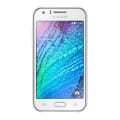 Miniatyrbillede 4 af 4: Samsung Galaxy J1 J100 Dedikeret sort foliocover med vinduer i læderstil med synlige syninger fra PH26®
