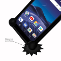 Miniatyrbillede 3 af 4: Bumper case - Logicom - Le Moov 2 - Stødsikker - Ultra-resistent - Fleksibel Svart