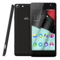 Miniatyrbillede 4 af 4: Wiko Selfy sort dækhus i sort folio med vinduer i læderlook og synlige stikninger fra PH26®