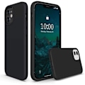 Pikkukuva 1 / 4: Nestemäinen silikonikotelo iPhone 12 5,4 tuuman 2020 mustalle