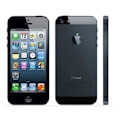 Miniatyrbillede 4 af 4: APPLE IPHONE 5S Dedikeret sort folioetui med vinduer i læderlook og synlige stikninger af PH26® KOMPATIBEL MED APPLE Svart