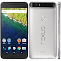 Miniatyrbillede 4 af 4: Huawei Nexus 6P Specialdedikeret sort folio/mappe med vinduer i læderlook og synlige stikninger by PH26®