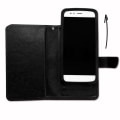 Miniatyrbillede 4 af 4: Etui housse folio - PH26® - Vkworld S8 - Øko-læder sort - Magnetisk klap - Universel Svart