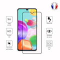 Miniatyrbild 3 av 4: Pack 3 HELA skyddsfilmer för Samsung Galaxy A41 i ultrabeständigt härdat glas (Maximal hårdhet) Vit