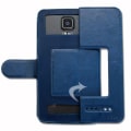 Miniatyrbild 3 av 4: Folio Case Cover - Sony - Xperia XZ1 - PU Läder - Magnetic Flip - Universal Blå