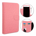 Miniatyrbild 1 av 2: Hållare folio - PH26® - LG V30S ThniQ - Ekoskinn rosa - Magnetisk klaff - Universell Rosa