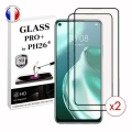 Miniatyrbild 1 av 4: Pack 2 HELA skyddsfilmer för Huawei P40 Lite 5G i ultrabeständigt härdat glas (maximal hårdhet) Vit