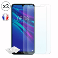 Miniatyrbild 1 av 3: Skyddande film - Huawei - Y6 2019 - Härdat glas - Ultrafina - Repbeständig - 2 stycken