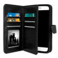 Miniatyrbild 3 av 4: Etui kåpa folio - PH26® - Zenfone 5Q - Ekoskinn svart - Magnetisk klaff - Universell Svart