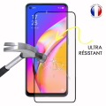 Miniatyrbillede 2 af 4: FULD beskyttelsesfilm til Oppo A94 5G i ultra-resistent hærdet glas (maksimal hårdhed) Vit