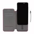 Miniatyrbillede 3 af 4: Foliokortholderetuiet i pink-kornet øko-læder til Huawei Y7 Prime 2018 by PH26