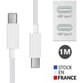 Miniatyrbillede 3 af 3: USB Type C Kabel - Oppo - Reno 10x - 1 Meter - Hurtig Opladning - Solid Kabel