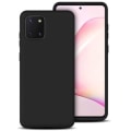 Pikkukuva 2 / 2: Kotelo - Samsung - Galaxy Note 10 Lite - Silikoni - Puolijäykkä - Musta Svart