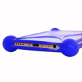 Miniatyrbild 4 av 4: Super Pack för Huawei Y5p Stötsäker Bumper Case för + 1 MAXIMAL Hårdhet Skyddande härdat glas - BLÅ