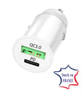Miniatyrbillede 3 af 5: Biloplader - PH26 - General Mobile Era 50 - 30W - USB Type C - Quick Charge 3.0