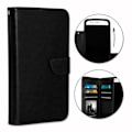 Miniatyrbillede 1 af 4: Folio cover til Xiaomi Redmi Note 9 Pro øko-læder pung format - dobbelt indvendig flap kortholder lukning