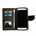Miniatyrbillede 2 af 4: Etui Housse - Asus - Zenfone Max Plus (M2) - Textureret kunstlæder - Kreditkortlomme - Fleksibel Svart